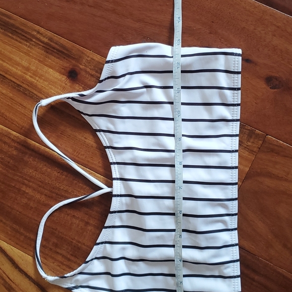 Striped bikini top size M - Picture 2 of 6